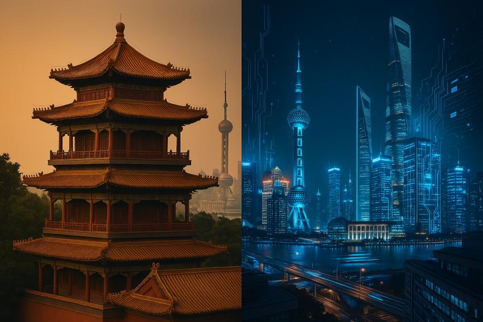 Kina_traditionellt_Hightech