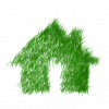 Grönt husbygger